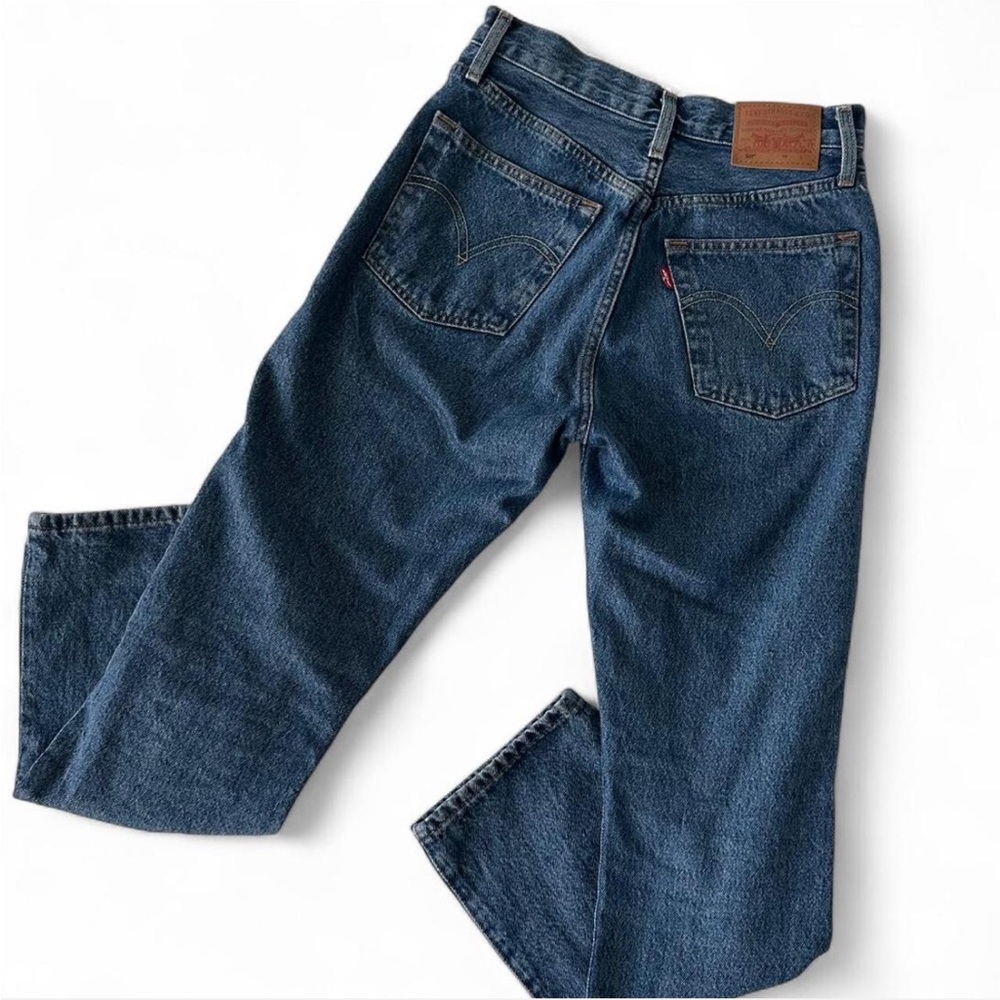 Levi's Women's Straight Leg Blue Jeans